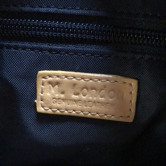 M. London genuine leather bag - Picture 2 of 2
